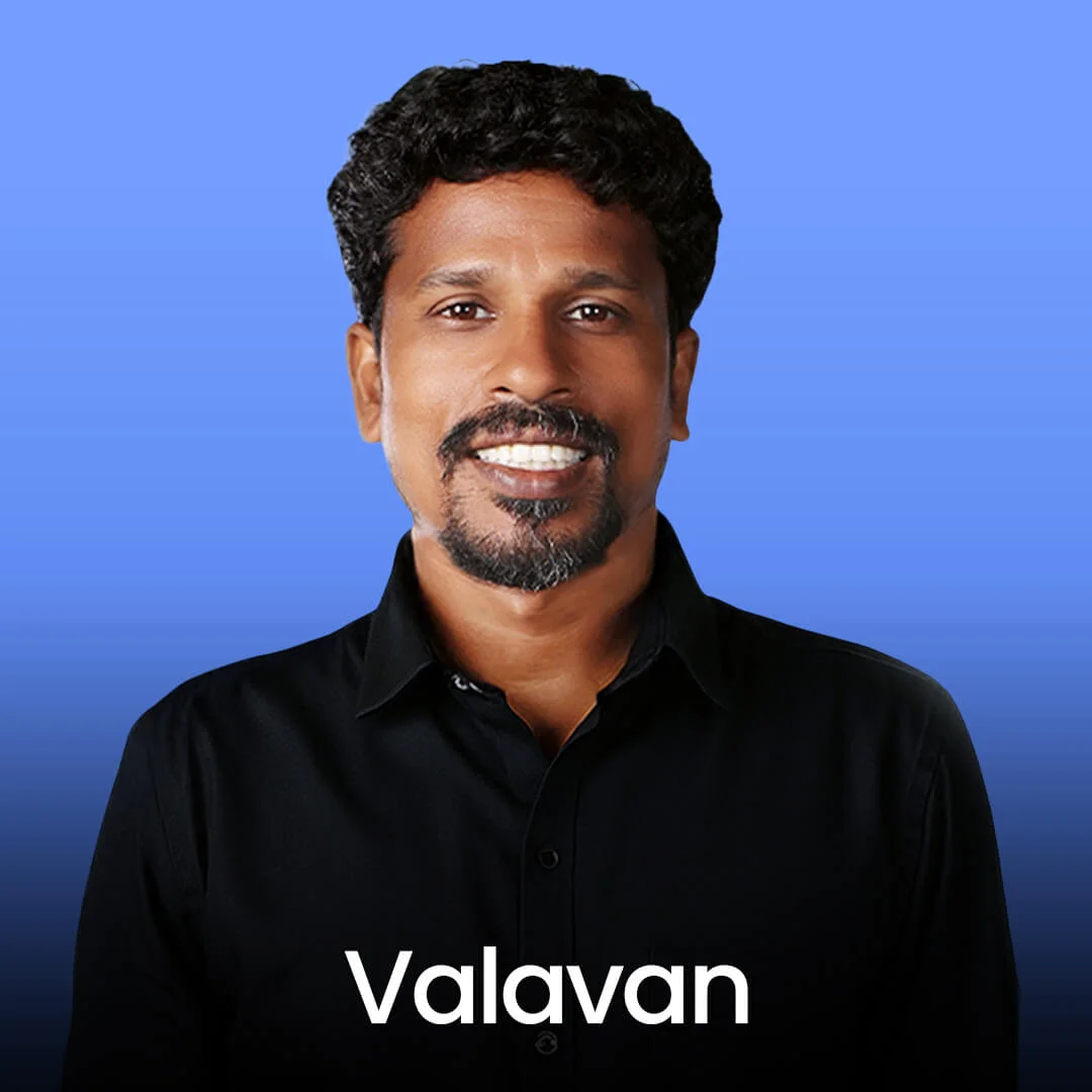 Valavan — Founder & Lead Mentor
